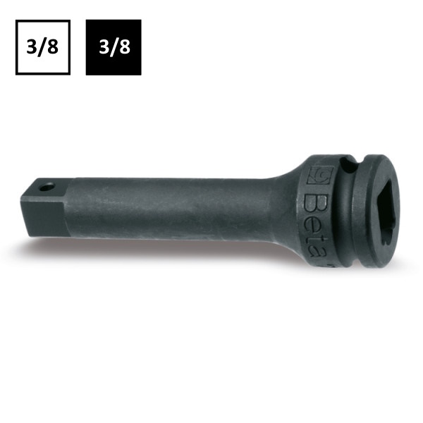 Beta 710/20 Prolunga Macchina Quadro Maschio e Femmina MM 75 3/8" - BETA UTENSILI